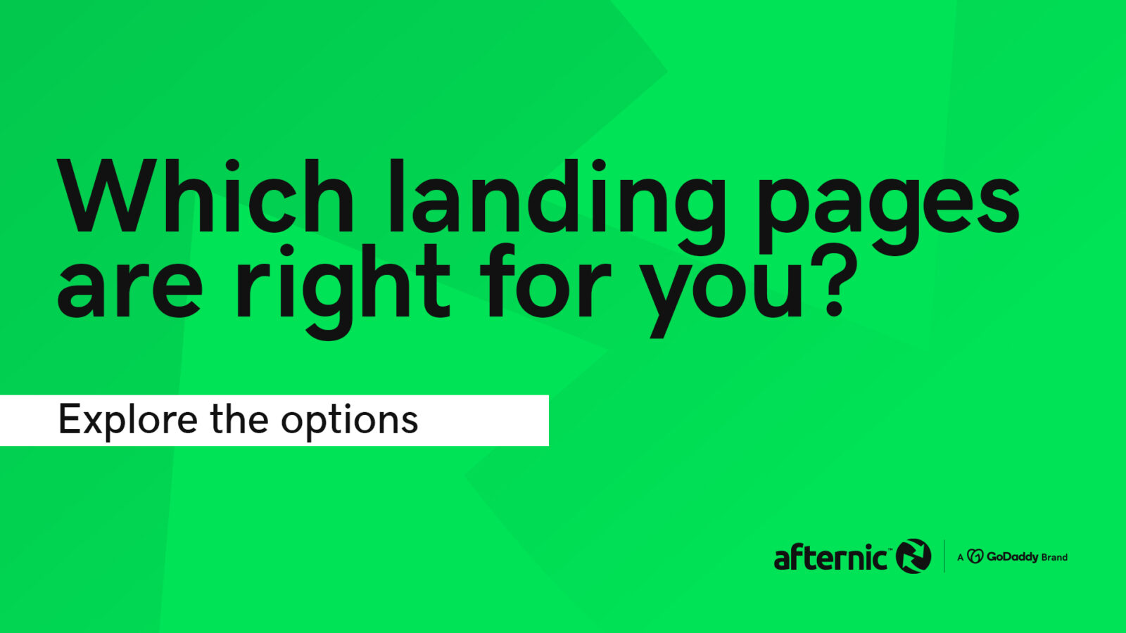 Which landing pages are right for you?
